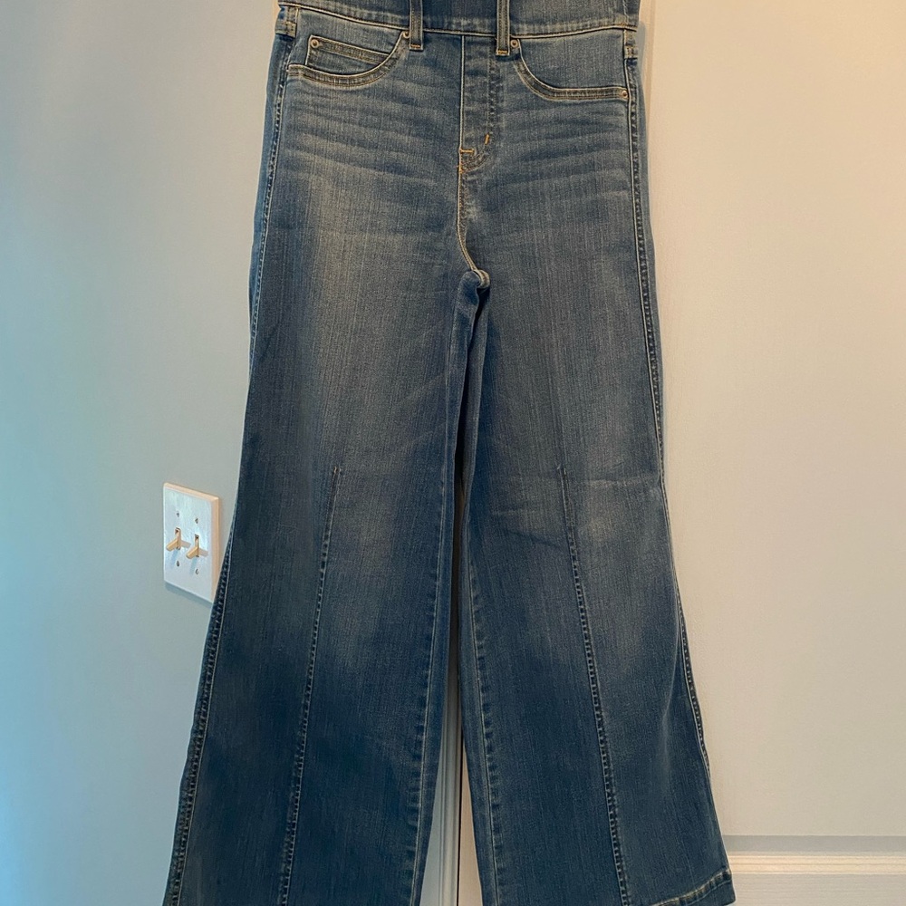 Spanx Stylish Denim Wide-Leg Jeans